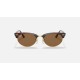 CLUBMASTER OVAL
Lenses: Polarized Brown Classic B-15  +  Frame: Mock Tortoise