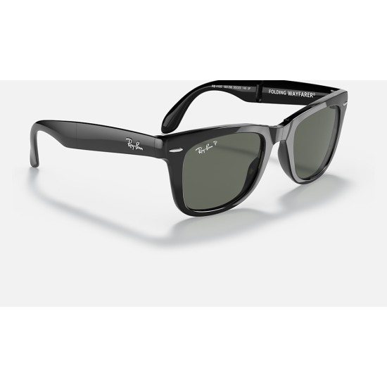 WAYFARER FOLDING CLASSIC
Lenses: Polarized Green Classic G-15  +  Frame: Black