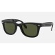 WAYFARER FOLDING CLASSIC
Lenses: Polarized Green Classic G-15  +  Frame: Black