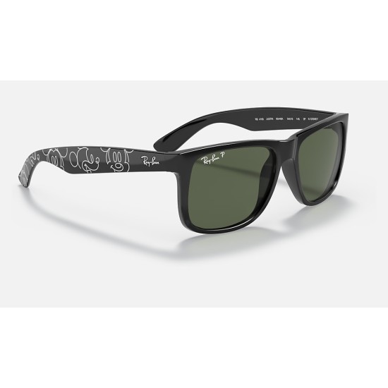 RB4165 JUSTIN MICKEY D20
Lenses: Polarized Dark Green Classic  +  Frame: Black