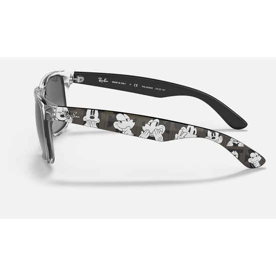 RB4165 JUSTIN MICKEY A21
Lenses: Polarized Grey Gradient  +  Frame: Transparent