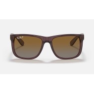 JUSTIN CLASSIC
Lenses: Polarized Brown Gradient  +  Frame: Transparent Dark Brown