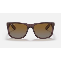JUSTIN CLASSIC
Lenses: Polarized Brown Gradient  +  Frame: Transparent Dark Brown