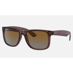 JUSTIN CLASSIC
Lenses: Polarized Brown Gradient  +  Frame: Transparent Dark Brown