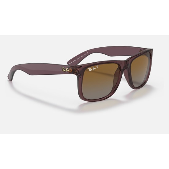 JUSTIN CLASSIC
Lenses: Polarized Brown Gradient  +  Frame: Transparent Dark Brown
