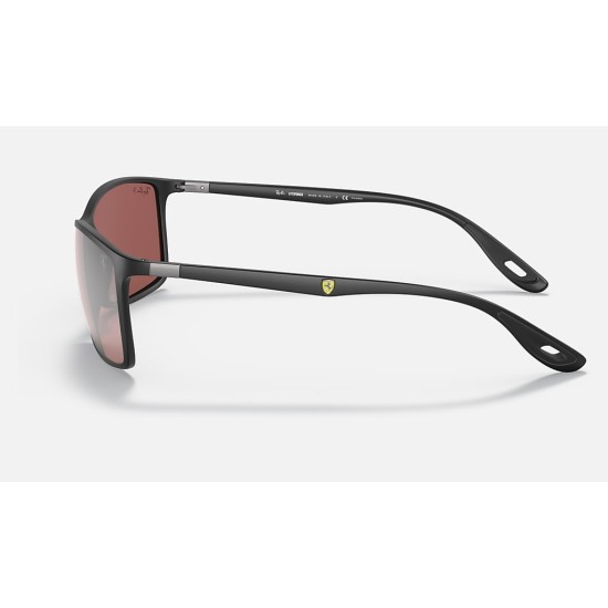 RB4179M SCUDERIA FERRARI COLLECTION
Lenses: Polarized Silver Chromance Mirror  +  Frame: Black