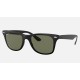 WAYFARER LITEFORCE
Lenses: Polarized Green Classic G-15  +  Frame: Black