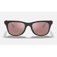 RB4195M SCUDERIA FERRARI COLLECTION
Lenses: Polarized d Silver Chromance Mirror  +  Frame: Black