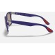 RB4195M SCUDERIA FERRARI COLLECTIONLenses: Polarized Blue Chromance Mirror  +  Frame: Blue