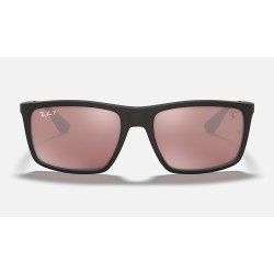 RB4228M SCUDERIA FERRARI COLLECTION
Lenses: Polarized Silver Chromance Mirror  +  Frame: Black