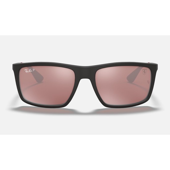 RB4228M SCUDERIA FERRARI COLLECTION
Lenses: Polarized Silver Chromance Mirror  +  Frame: Black