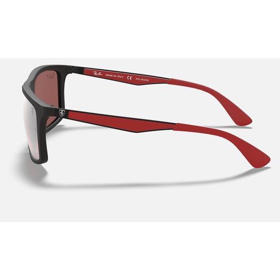 RB4228M SCUDERIA FERRARI COLLECTION
Lenses: Polarized Silver Chromance Mirror  +  Frame: Black