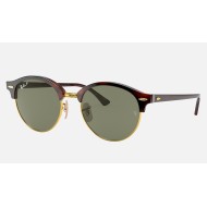 CLUBROUND CLASSIC
Lenses: Polarized Green Classic G-15  +  Frame: Red Havana