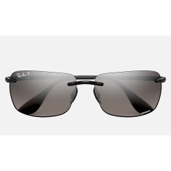 RB4255 CHROMANCE
Lenses: Polarized Silver Chromance Mirror  +  Frame: Black