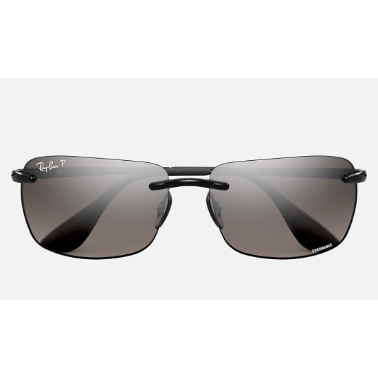 RB4255 CHROMANCE
Lenses: Polarized Silver Chromance Mirror  +  Frame: Black