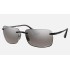 RB4255 CHROMANCE
Lenses: Polarized Silver Chromance Mirror  +  Frame: Black