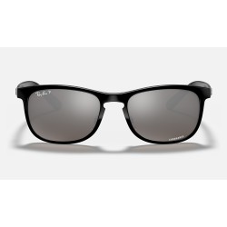 RB4263 CHROMANCE
Lenses: Polarized Silver Chromance Mirror  +  Frame: Black