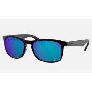RB4263 CHROMANCE
Lenses: Polarized Blue Chromance Mirror  +  Frame: Black