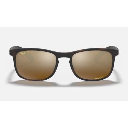 RB4263 CHROMANCE
Lenses: Polarized Bronze Chromance Mirror  +  Frame: Tortoise