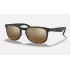 RB4263 CHROMANCE
Lenses: Polarized Bronze Chromance Mirror  +  Frame: Tortoise