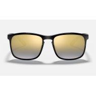 RB4264 CHROMANCE
Lenses: Polarized Blue Chromance Gradient - Mirror  +  Frame: Black