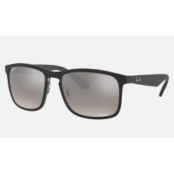 RB4264 CHROMANCE
Lenses: Polarized Silver Chromance Mirror  +  Frame: Black