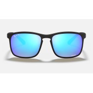 RB4264 CHROMANCE
Lenses:Polarized Blue Chromance Mirror  +  Frame: Black