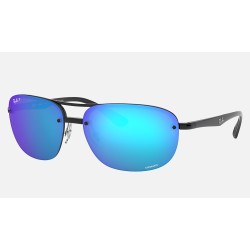 RB4275CH CHROMANCE
Lenses: Polarized Blue Chromance Mirror  +  Frame: Black