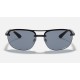 RB4275 CHROMANCE
Lenses: Polarized Blue Chromance Mirror  +  Frame: Black