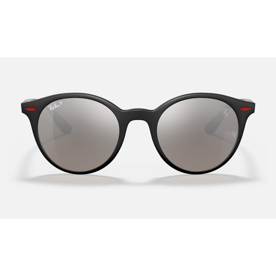 RB4296M SCUDERIA FERRARI COLLECTION
Lenses: Polarized Silver Chromance Mirror  +  Frame: Black