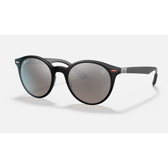 RB4296M SCUDERIA FERRARI COLLECTION
Lenses: Polarized Silver Chromance Mirror  +  Frame: Black