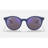 RB4296M SCUDERIA FERRARI COLLECTION
Lenses: Polarized Blue Chromance Mirror  +  Frame: Blue