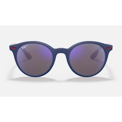 RB4296M SCUDERIA FERRARI COLLECTION
Lenses: Polarized Blue Chromance Mirror  +  Frame: Blue