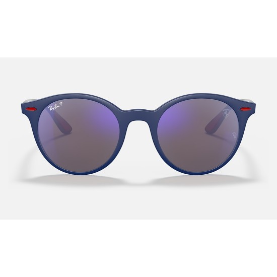 RB4296M SCUDERIA FERRARI COLLECTION
Lenses: Polarized Blue Chromance Mirror  +  Frame: Blue