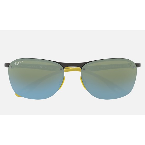 RB4302M SCUDERIA FERRARI COLLECTION
Lenses: Polarized Silver Chromance Mirror  +  Frame: Grey