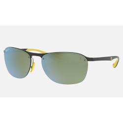 RB4302M SCUDERIA FERRARI COLLECTION
Lenses: Polarized Silver Chromance Mirror  +  Frame: Grey