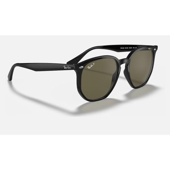 RB4306
Lenses: Polarized Green Classic G-15  +  Frame: Black