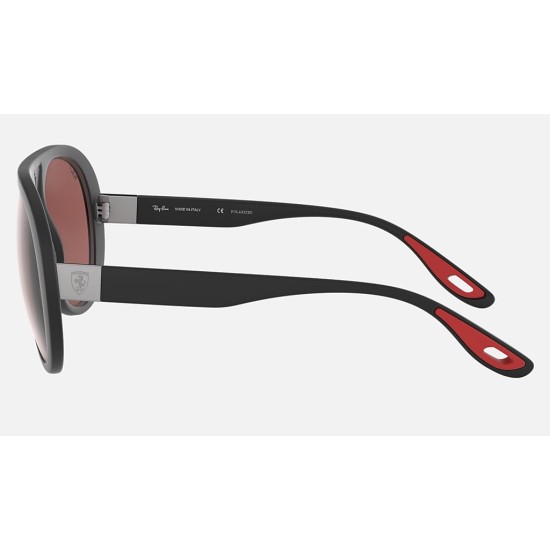 RB4310M SCUDERIA FERRARI COLLECTION
Lenses: Polarized Silver Chromance Mirror  +  Frame: Black