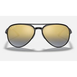 RB4320CH CHROMANCE
Lenses: Polarized Blue Chromance Gradient - Mirror  +  Frame: Black