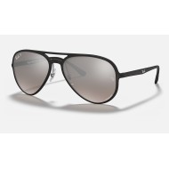 RB4320CH CHROMANCE
Lenses: Polarized Silver Chromance Gradient - Mirror  +  Frame: Black