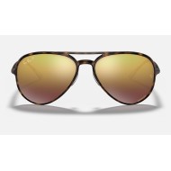 RB4320CH CHROMANCE
Lenses: Polarized Purple Chromance Gradient - Mirror  +  Frame: Tortoise