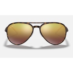 RB4320CH CHROMANCE
Lenses: Polarized Purple Chromance Gradient - Mirror  +  Frame: Tortoise