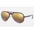 RB4320CH CHROMANCE
Lenses: Polarized Purple Chromance Gradient - Mirror  +  Frame: Tortoise