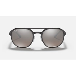 RB4321CH CHROMANCE
Lenses: Polarized Silver Chromance Mirror  +  Frame: Black