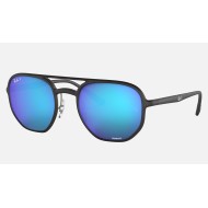 RB4321CH CHROMANCE
Lenses: Polarized Blue Chromance Mirror  +  Frame: Black