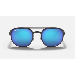 RB4321CH CHROMANCE
Lenses: Polarized Blue Chromance Mirror  +  Frame: Black