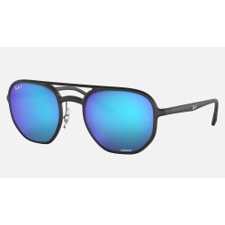 RB4321CH CHROMANCE
Lenses: Polarized Blue Chromance Mirror  +  Frame: Black