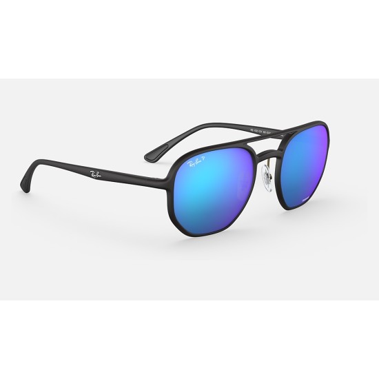 RB4321CH CHROMANCE
Lenses: Polarized Blue Chromance Mirror  +  Frame: Black