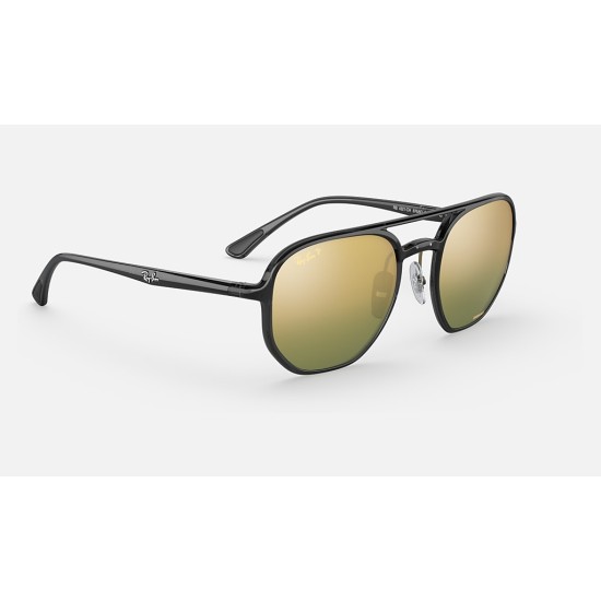 RB4321CH CHROMANCE
Lenses: Polarized Green Chromance Mirror  +  Frame: Transparent Grey