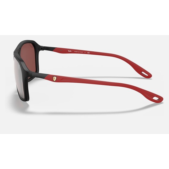 RB4329M SCUDERIA FERRARI COLLECTION
Lenses: Polarized Silver Chromance Mirror  +  Frame: Black